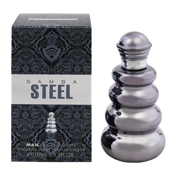 [商品番号] FR0008952113175[メーカー・ブランド] ワークショップ[商品名] サンバ スティール マン EDT・SP 100ml[キーワード] 香水・フレグランス:フルボトル:メンズ・