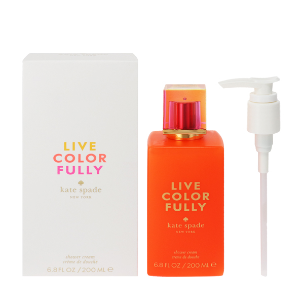 KATE SPADE NEW YORK リブ カラフリー シャワークリーム 200ml LIVE COLORFULLY SHOWER CREAM