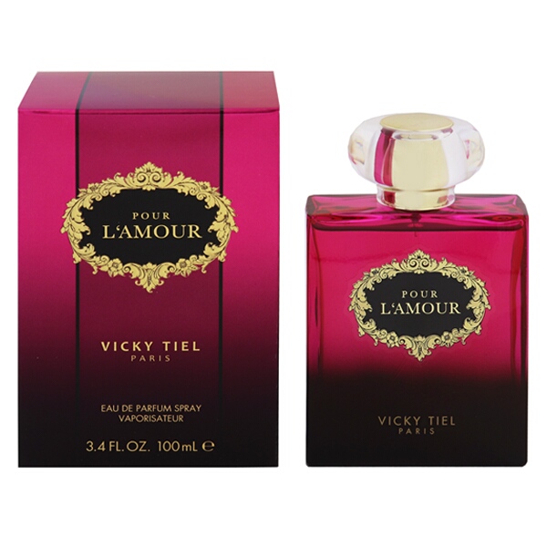 [香水][ヴィッキーティエル]VICKY TIEL プール ラムール EDP・SP 100ml 香水 フレグランス POUR L'AMOUR