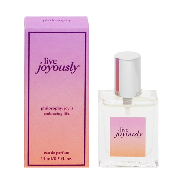 [商品番号] FR0604079144445[メーカー・ブランド] フィロソフィー[商品名] リブ ジョイアスリー EDP・SP 15ml[キーワード] 香水・フレグランス:フルボトル:レディース・女