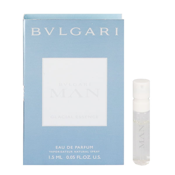 [香水][ブルガリ]BVLGARI ブルガリ マン グレイシャル エッセンス (チューブサンプル) EDP・SP 1.5ml 香水 フレグランス