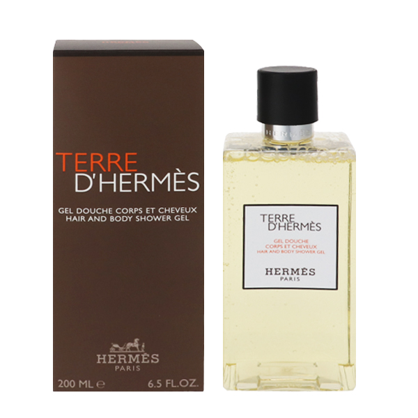 HERMES テール ドゥ エルメス ヘア＆ボディ シャワージェル 200ml TERRE D HERMES HAIR AND BODY SHOWER GEL