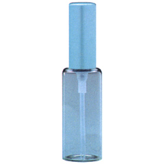 [香水][ヒロセ アトマイザー]HIROSE ATOMIZER 10ml ガラスアトマイザー アルミキャップ 57147 MSクリアーBL ブルー 10ml