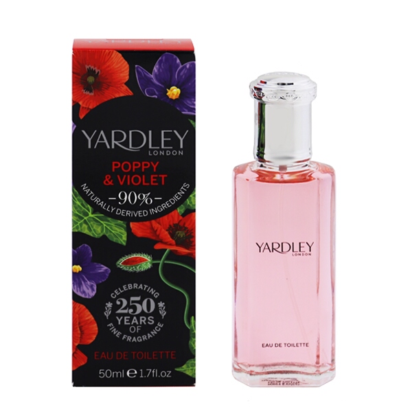[香水][ヤードレー ロンドン]YARDLEY LONDON ポピー＆ヴァイオレット EDT・SP 50ml 香水 フレグランス POPPY ＆ VIOLET