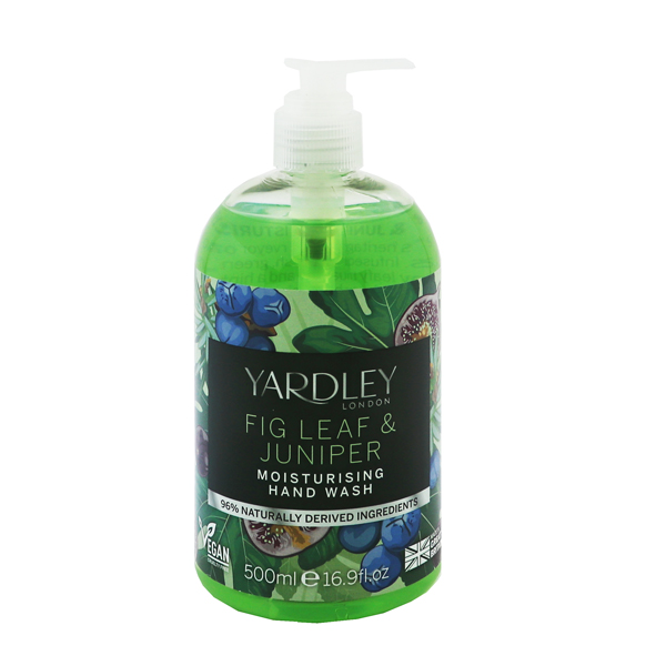 YARDLEY LONDON フィグリーフ＆ジュニパー ミルク ボタニカル ハンドウォッシュ 500ml FIG LEAF ＆ JUNIPER BOTANICAL HAND WASH