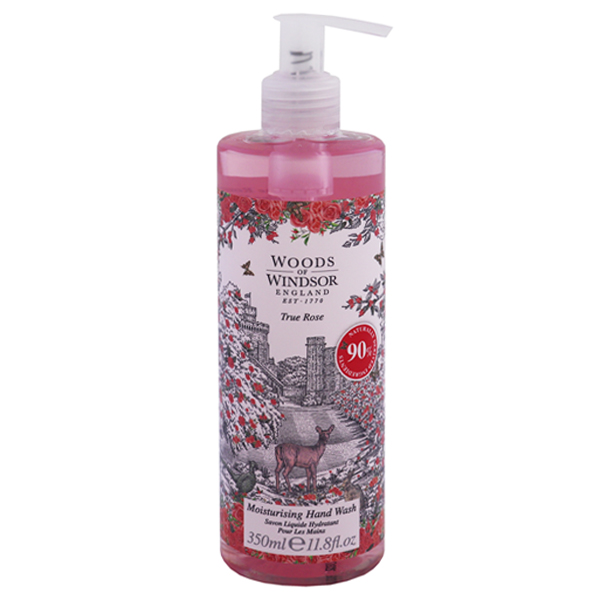 WOODS OF WINDSOR トゥルーローズ モイスチャライジング ハンドウォッシュ 350ml TRUE ROSE MOISTURISING HAND WASH