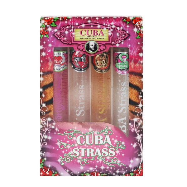 【キューバ 香水】キューバ 4シガレッツ ストラス フォーウーマン セット 35ml×4 CUBA 送料無料 香水