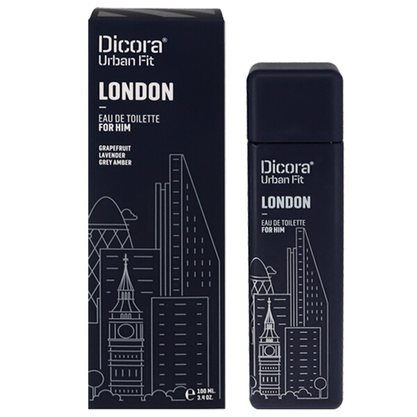 [商品番号] FR8410262902448[メーカー・ブランド] ディコラ[商品名] アーバンフィット ロンドン EDT・SP 100ml[キーワード] 香水・フレグランス:フルボトル:レディース・