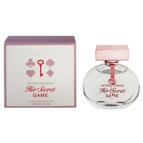 香水 アントニオ バンデラス ANTONIO BANDERAS ハー シークレット ゲーム EDT・SP 80ml 香水 フレグランス HER SECRET GAME