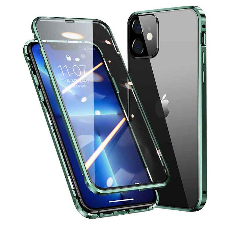 [商品番号] LF2130001240075[メーカー・ブランド] i Phone 12 ケース[商品名] i Phone 12 スマホケース A [カラー：グリーン] [キーワード] 電化製品:スマ