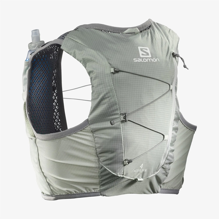 SALOMON ACTIVE SKIN 4 SET XL トレラン　ザック サロモン ACTIVE SKIN 4 SET トレランバックパック [サイズ：M