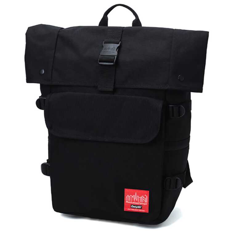 [商品番号] SR0843531082059[メーカー・ブランド] マンハッタンポーテージ[商品名] シルバーカップ バックパック M ONLY NYC RED Label [カラー：ブラック] [サ