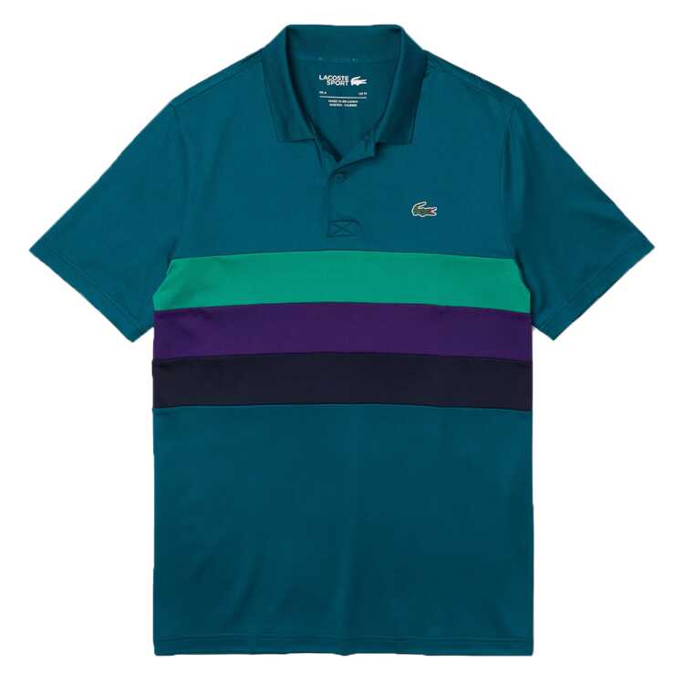 ラコステ メンズ ポロシャツ ゴルフ [サイズ：003(S)] [カラー：グリーン] #DH0585L-65A LACOSTE 送料無料 スポーツ・アウトドア