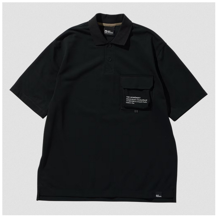 JP エンジニア ポロシャツ V2(メンズ) [サイズ：L] [カラー：ブラック] #5028672-6000 送料無料 スポーツ・アウトドア