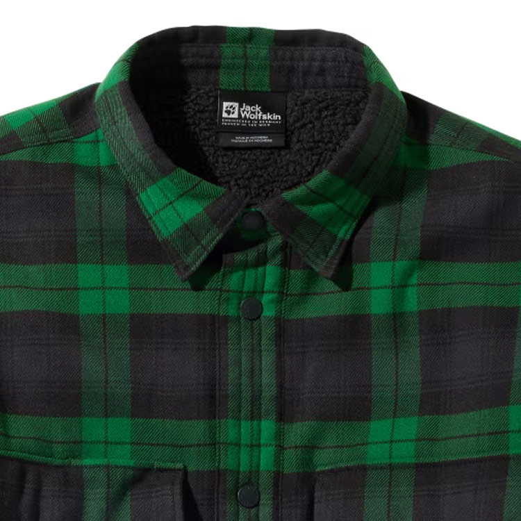 ジャックウルフスキン JP ランバージャック シャツジャケット(メンズ