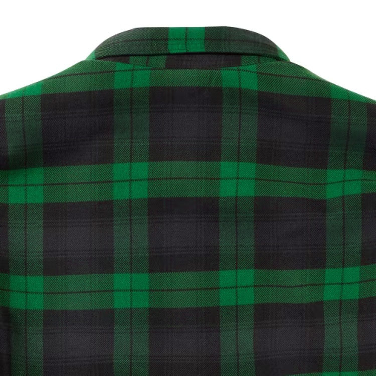 極美品 ドレイクス 現行 オーバーシャツ M ブラックウォッチ シャツジャケット MARKAWARE - ORGANIC WOOL SURVIVAL CLOTH OVER SHIRT / オーガニック