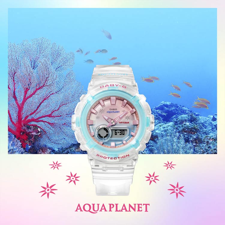 カシオ BABY-G BGA-280 アクアプラネットコラボ イソバナ 国内正規品 #BGA-280AP-7AJR CASIO 新品 未使用