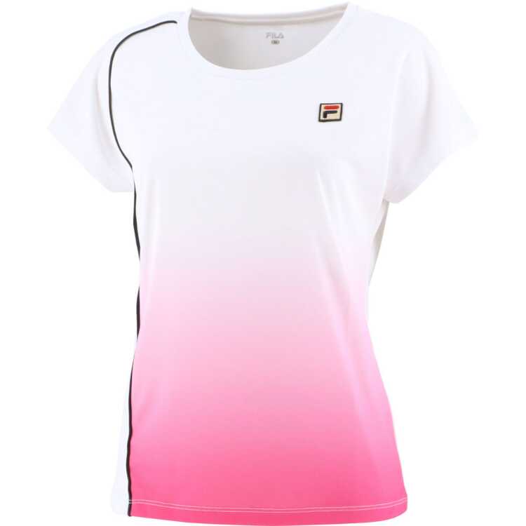 フィラ ゲームシャツ(レディース) [サイズ：M] [カラー：ブライトピンク] #VL2451-19B FILA 送料無料 スポーツ・アウトドア