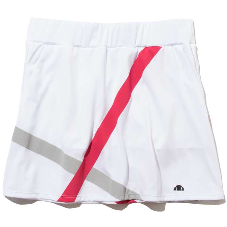 コートラインスカート [サイズ：M] [カラー：ホワイト] #EW221352-W エレッセ ELLESSE 送料無料 スポーツ・アウトドア