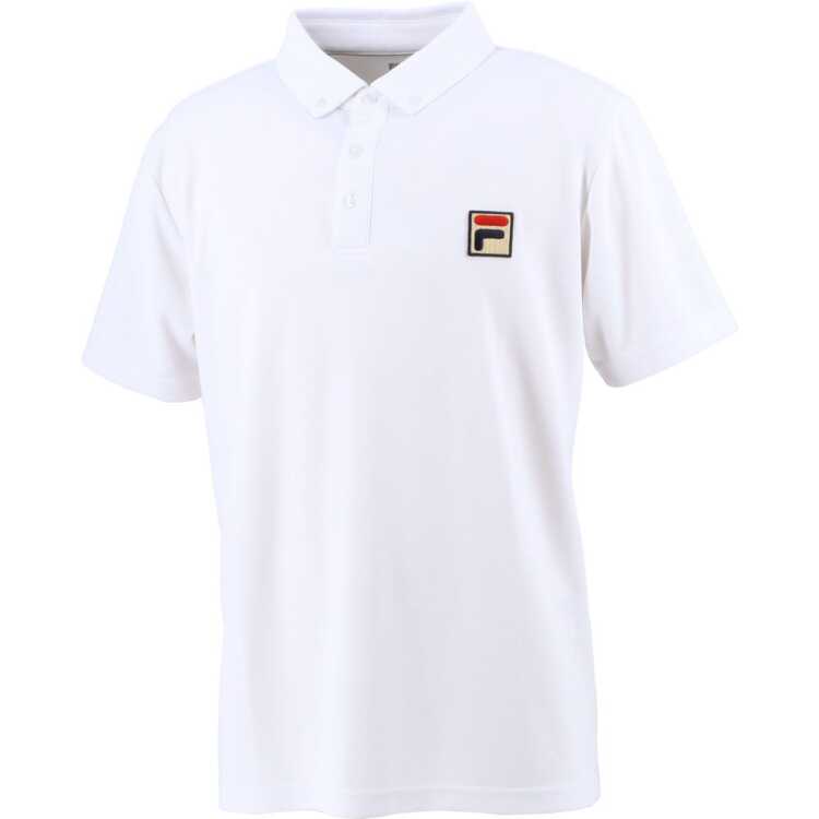 フィラ FILA ゲームポロ ポロシャツ(メンズ) [サイズ：L] [カラー：ホワイト] #VM5588-01 送料無料 スポーツ・アウトドア