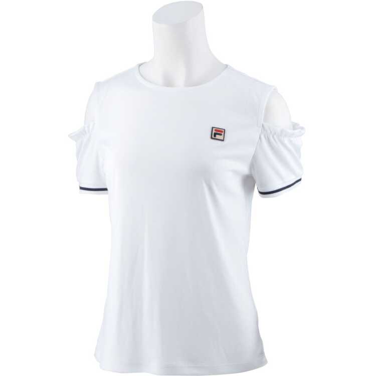 フィラ FILA ゲームシャツ(レディース) [サイズ：M] [カラー：ホワイト] #VL2627-01 2023SS送料無料 スポーツ・アウトドア