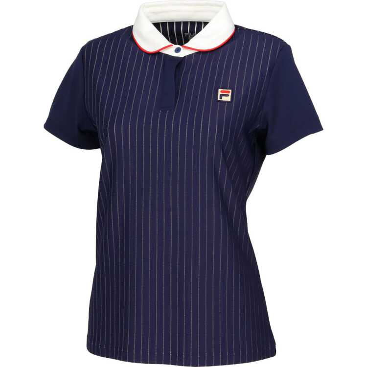 FILA ポロシャツ(レディース) [サイズ：M] [カラー：フィラネイビー] #VL2719-20 2023FW送料無料 スポーツ・アウトドア