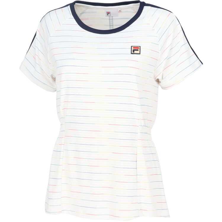 フィラ FILA ゲームシャツ（レディース) [サイズ：L] [カラー：ホワイト] #VL2801-01 送料無料 スポーツ・アウトドア