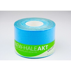 NEW-HALE ニューハレAKTカラーズ キネシオロジーテープ [カラー：ターコイズブルー] [サイズ：5cm×5m] #731589