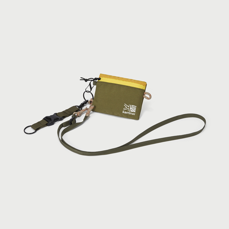 [商品番号] SR4571572780684[メーカー・ブランド] カリマー[商品名] ストラップ ウォレット [カラー：オリーブ×マスタード] [サイズ：H9×W12cm] #501137-8603