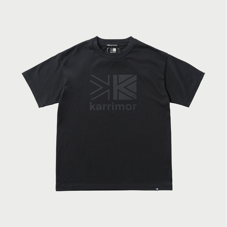 【2023SS】カリマー ロゴ S/S Tシャツ(メンズ) [サイズ：L] [カラー：ブラック] #101493-9000 KARRIMOR 送料無料