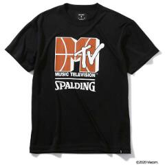 スポルディング SPALDING Tシャツ(メンズ) MTV バスケットボール [サイズ：O] [カラー：ブラック] #SMT200010