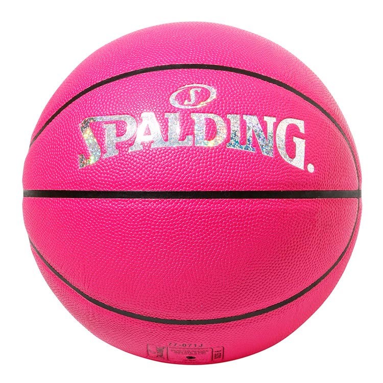 スポルディング SPALDING イノセンス ピンクホログラム バスケットボール 6号球 #77-071J スポーツ・アウトドア