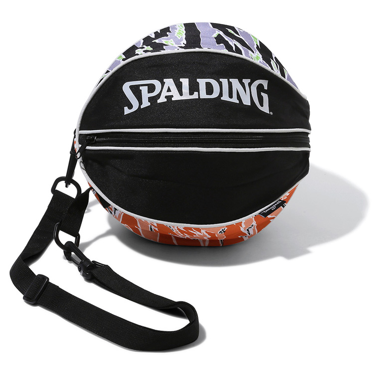 スポルディング ボールバッグ タイガーカモ(バスケットボール1個入れ) #49-001TC SPALDING 送料無料 スポーツ・アウトドア