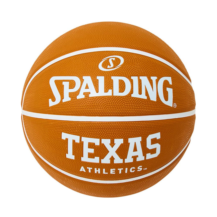 スポルディング SPALDING テキサス・ロングホーンズ アスレチックス ラバー バスケットボール 7号球 #84-917J