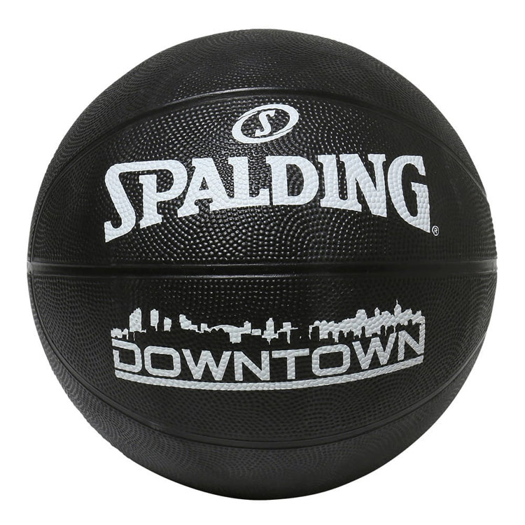 スポルディング SPALDING ダウンタウン ラバー バスケットボール 7号球 #84-634Z スポーツ・アウトドア