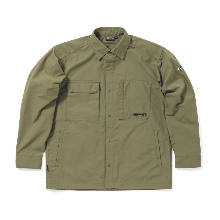 AREA241 エリア241-ワークシャツジャケット(メンズ) [サイズ：L] [カラー：カーキ] #MB1350-KH 2023FW送料無料